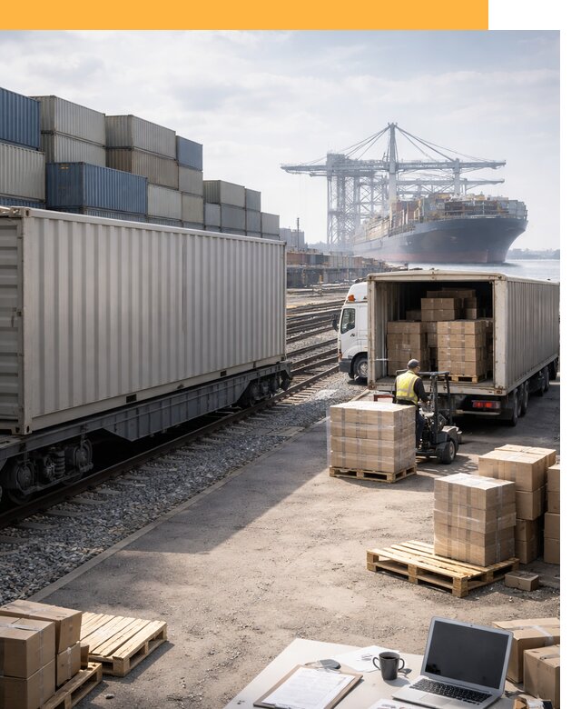 Мультимодальные перевозки грузов по миру от 45707 руб