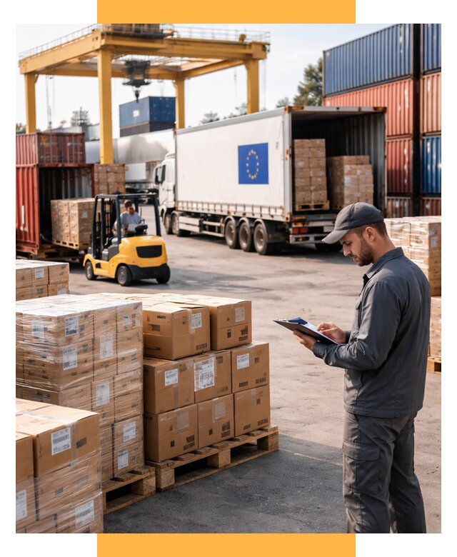 Доставка грузов из Европы от 12188 р., логистика СетСервис-Крф