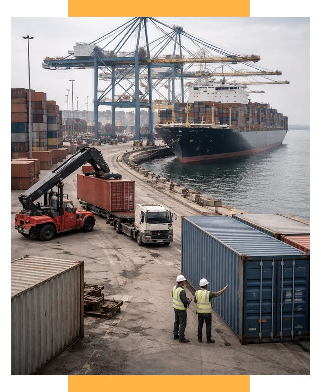 Морские перевозки из Европы от 60942 р. за контейнер | СетСервис-Крф