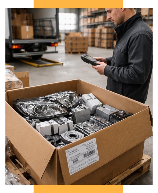 Доставка автозапчастей из Европы под ключ от 12696 р. | СетСервис-Крф