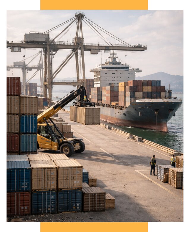 Морская доставка из Турции контейнером от 45707 р. СетСервис-Крф