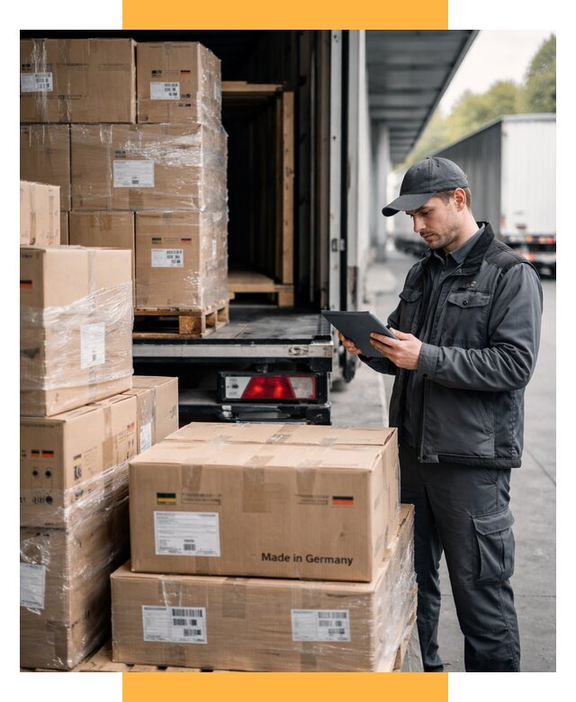 Доставка грузов из Германии от 45707 р. быстро - СетСервис-Крф