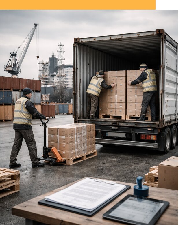 Доставка грузов из Латвии от 25393 руб, морская, авто, авиа