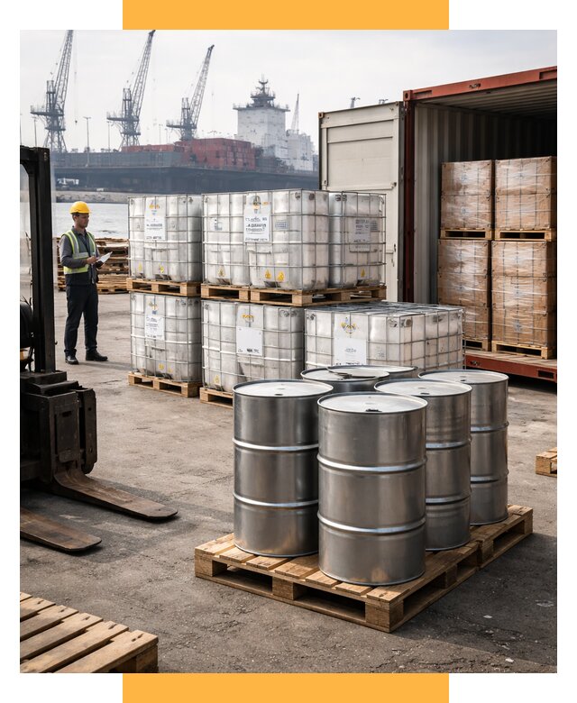 Доставка химического сырья из Индии от 253925 р. | СетСервис-Крф