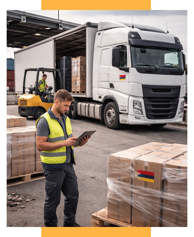 Автоперевозки из Армении от 96492 р. — услуги СетСервис-Крф