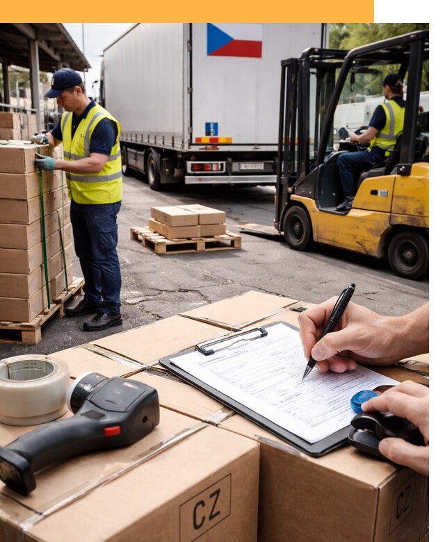 Доставка грузов в Чехию от 35550 руб, международные перевозки