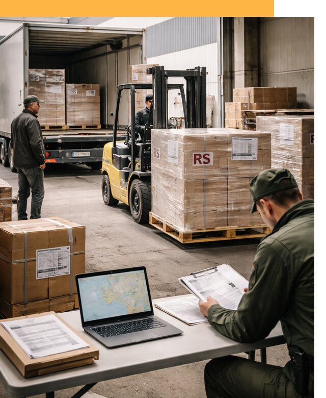 Доставка грузов в Сербию от 45707 руб, международные перевозки