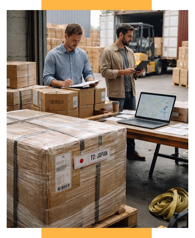 Доставка грузов в Японию от 25393 р., логистика СетСервис-Крф