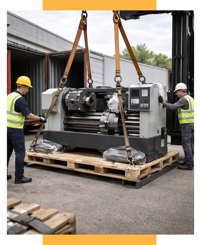 Перевозка станков и таможня от 60942 р. | СетСервис-Крф логистика