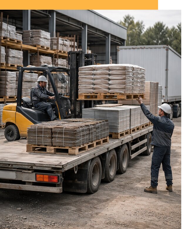 Перевозка строительных материалов по миру от 5586 руб