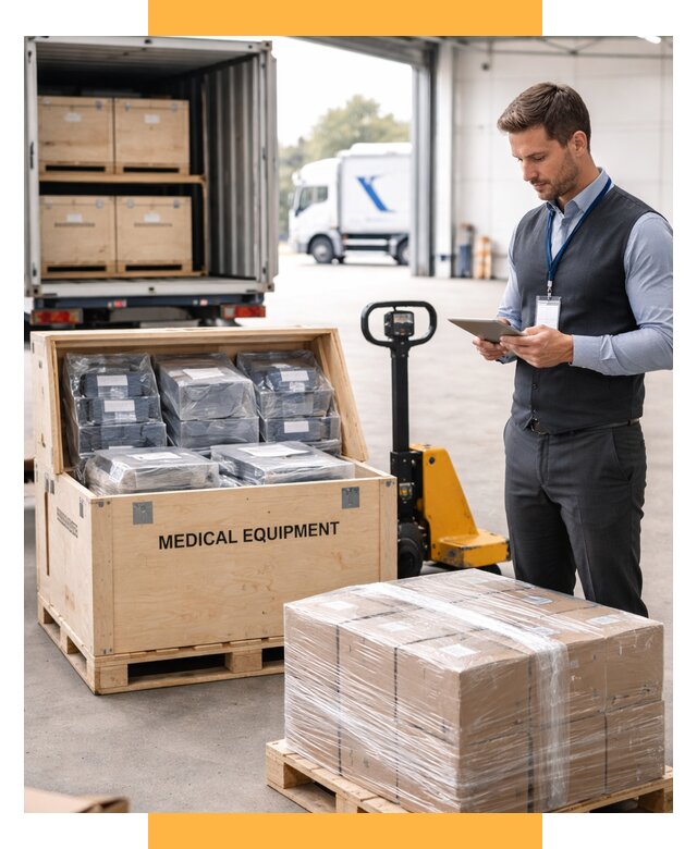 Перевозка медицинского оборудования от 15236 р. в СетСервис-Крф