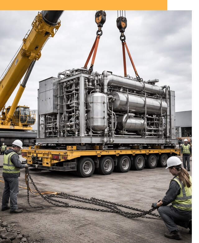 Перевозка тяжеловесных грузов по миру от 152355 руб